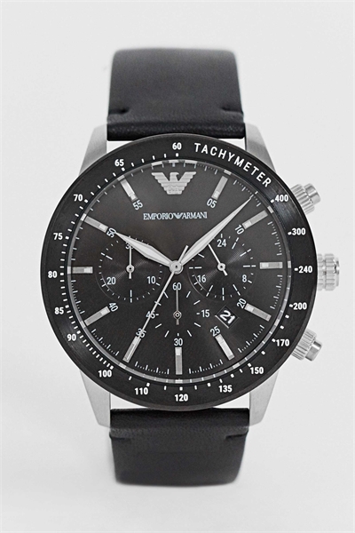 AR11243 Кожаные часы Mario, 43 мм артикул 1498276