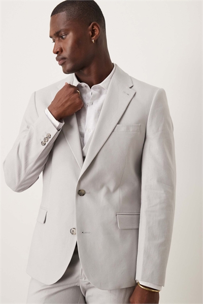 Пиджак-скинни из смесовой ткани артикул 139583490