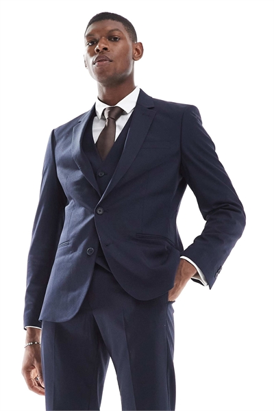 Приталенный пиджак артикул 141638434