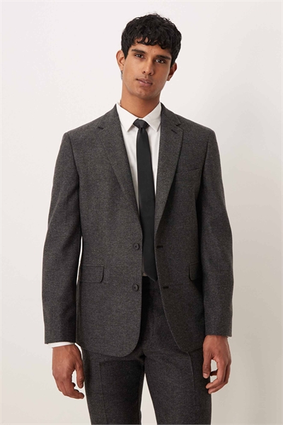 Приталенный пиджак из шерсти артикул 148300456