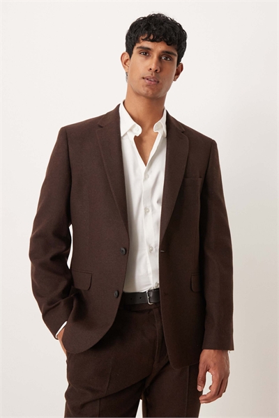 Приталенный пиджак из шерсти артикул 148301793