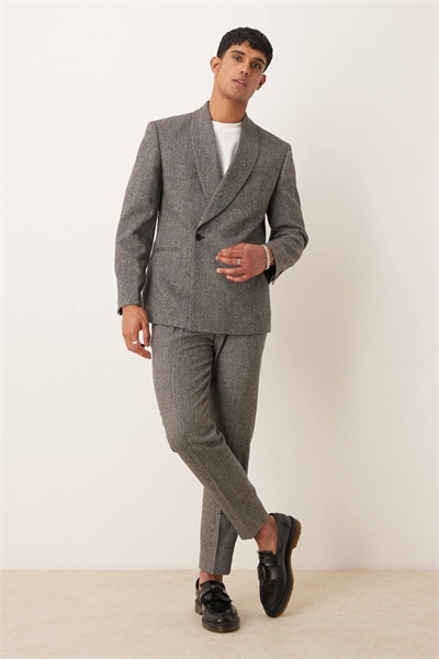 Брюки зауженного кроя артикул 137457388