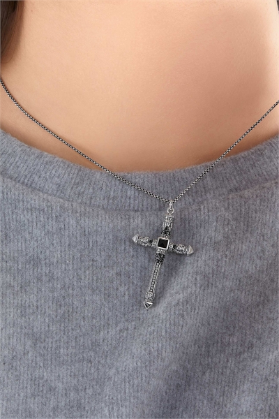 Кулон в виде креста артикул 153898495