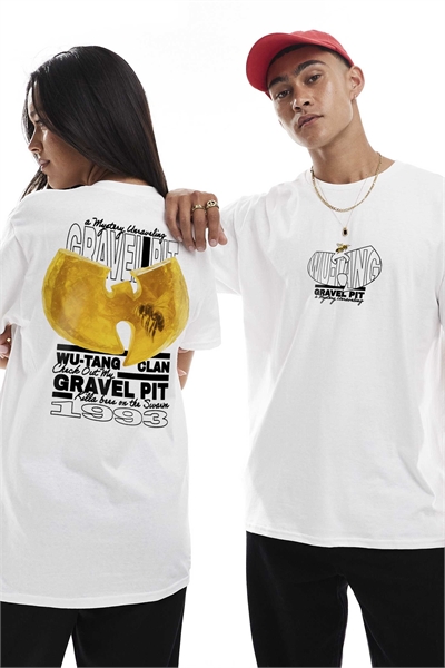 Футболка свободного кроя с принтом Wu-Tang Clan «Gravel Pit» артикул 156286520