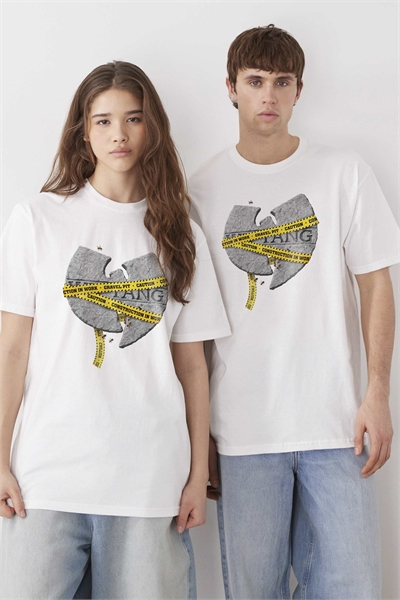 Футболка свободного кроя с логотипом Wu-Tang Clan артикул 156286985