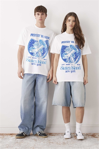 Футболка свободного кроя «Protect ya neck» от Wu-Tang Clan артикул 156297898