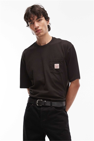 Футболка оверсайз из капсульной коллекции рабочей одежды с логотипом артикул 128128602