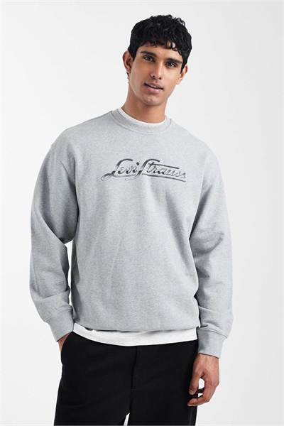 Свитшот с логотипом в непринуждённом стиле артикул 150148078