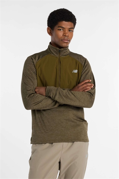 Спортивная кофта с полоской для стартовой решетки и застежкой-молнией на 1/2 артикул 154791420