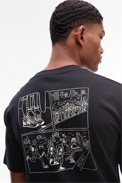 Футболка с принтом для бегунов артикул 142167482