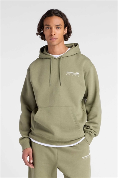 Толстовка с капюшоном из флиса с линейным принтом артикул 152767206