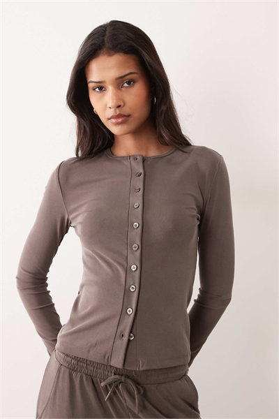 Комплект с кардиганом с мягкой текстурой артикул 154689944