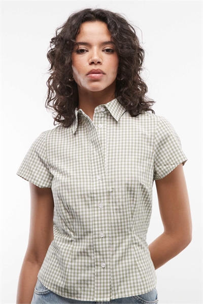 Рубашка с короткими рукавами артикул 155725460