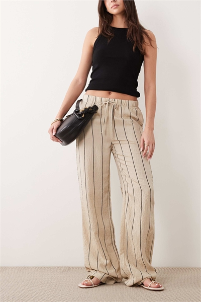 Брюки с широкими брючинами артикул 153115964