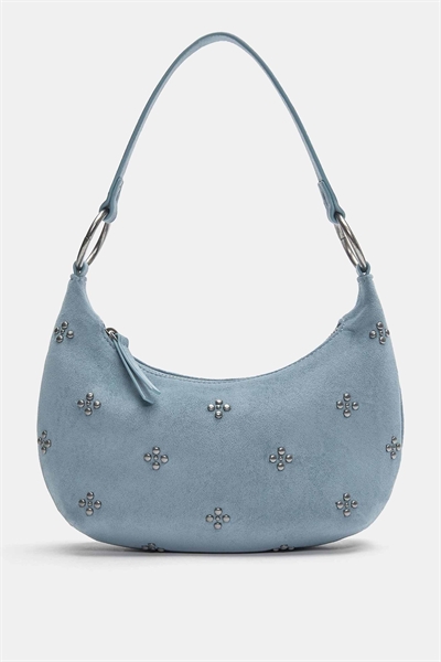 Сумка через плечо с цветочными заклепками артикул 155454773