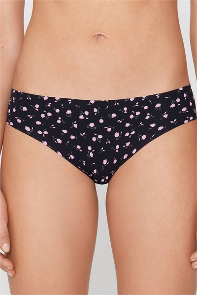 Трусы из микрофибры с принтом, вырезанные лазером артикул 156298660