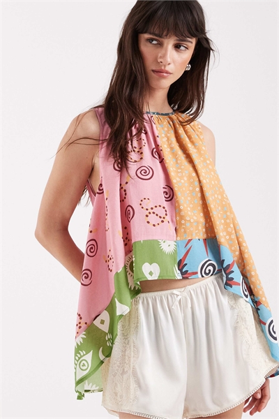 Комплект с топом-платочком Etta артикул 154891637