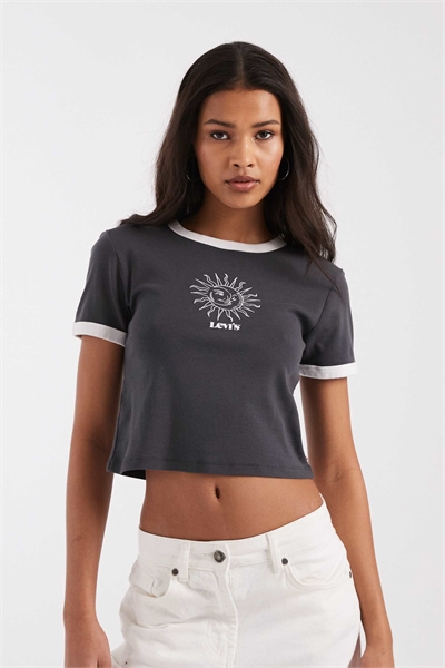 Футболка с принтом в виде солнца артикул 150014698