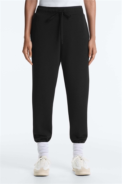 Брюки приталенного кроя с ребристыми вставками и модалом артикул 156374207