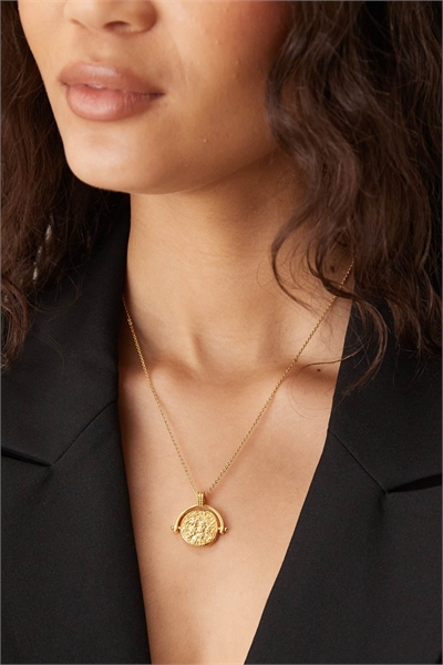 Кулон-вертушка с монетой Z артикул 154902986