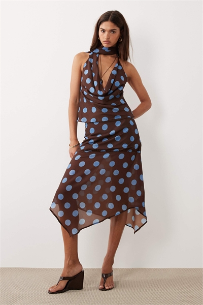 Комплект из топа с капюшоном и юбки от Lottie артикул 154848655