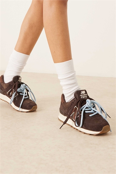 Кроссовки с двойными шнурками, модель 574 артикул 150236152