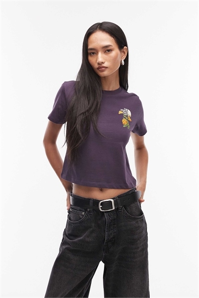 Футболка с вышитым логотипом Flora артикул 154426580