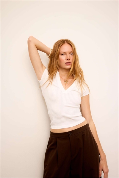 Простая бесшовная футболка-поло артикул 155807211