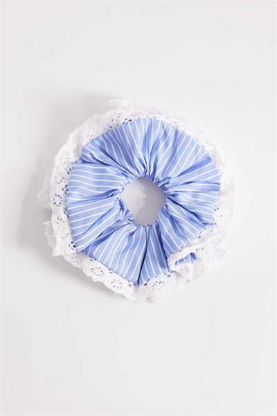 Резинка для волос с кружевным узором в полоску артикул 153286752