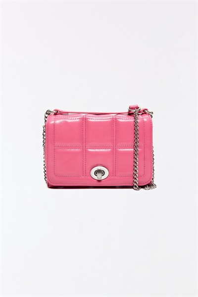 Мини-сумка с эффектом стеганой кожи артикул 156004742
