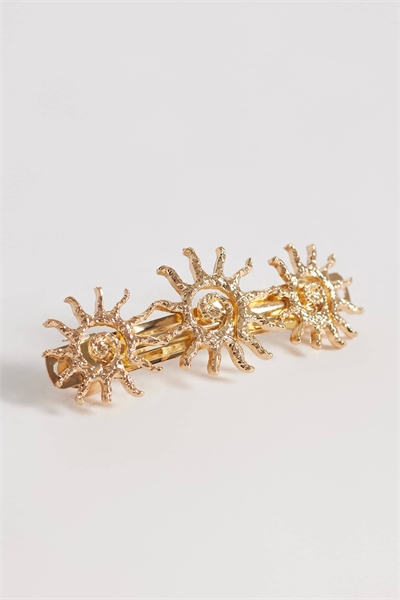 Заколка для волос в виде солнечного вихря артикул 154316235