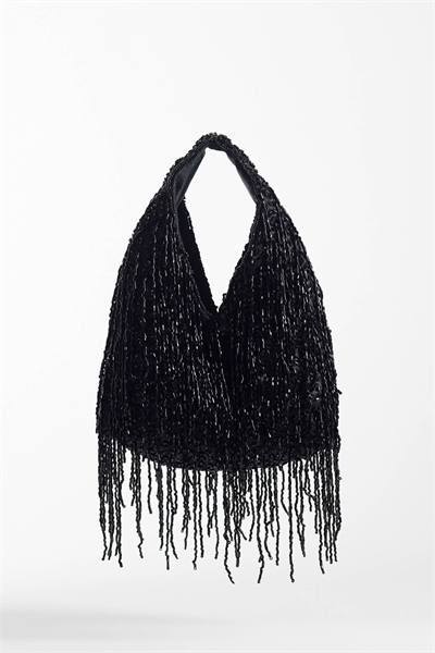 Сумка с бахромой из бусин артикул 156221529