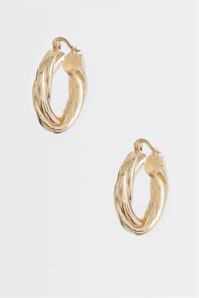 Серьги-кольца в винтажном стиле артикул 155002000