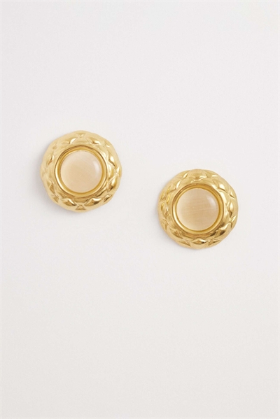 Серьги из камня в винтажном стиле артикул 154852938