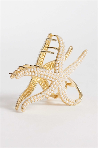 Заколка для волос «Морская звезда» с искусственными жемчужинами от Sophia артикул 154316240