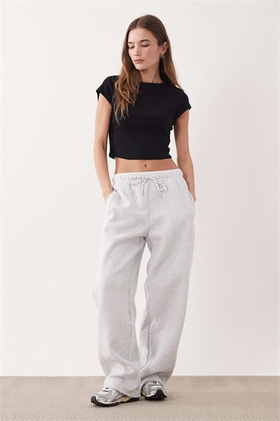 Джоггеры с двойным поясом из плюша артикул 153329954