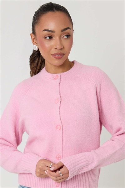 Вязаный кардиган на пуговицах артикул 156135426