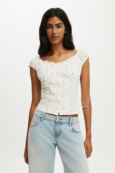 Топ с открытыми плечами от Jamie артикул 156353946