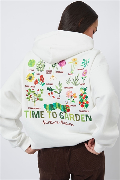 Толстовка с капюшоном «Очень голодная гусеница» артикул 156136652