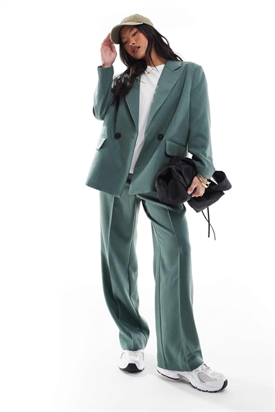 Блейзер из ткани с узором «елочка», сшитый на заказ артикул 139898469