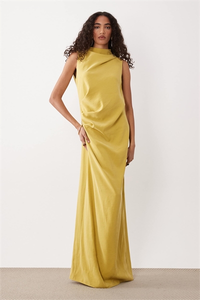 ASOS DESIGN Макси-платье свободного кроя с высокой талией артикул 155230621