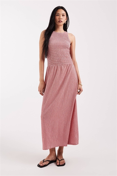 Платье-смук без рукавов длиной до середины икры артикул 155216739