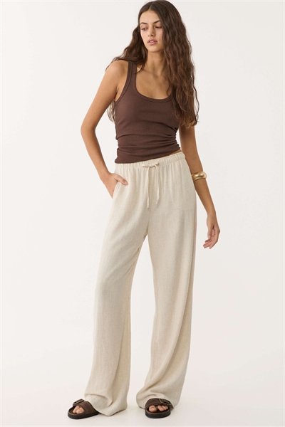 Брюки из смесовой ткани артикул 149087020