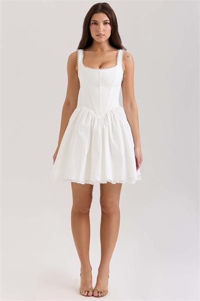 Хлопковое мини-платье Letitia артикул 148943249
