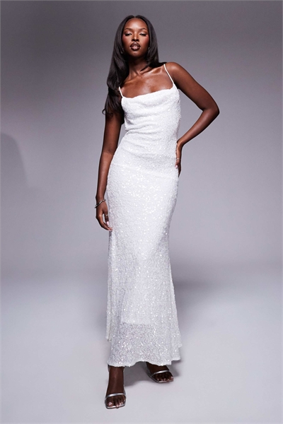 Платье средней длины с косым кроем артикул 140475031