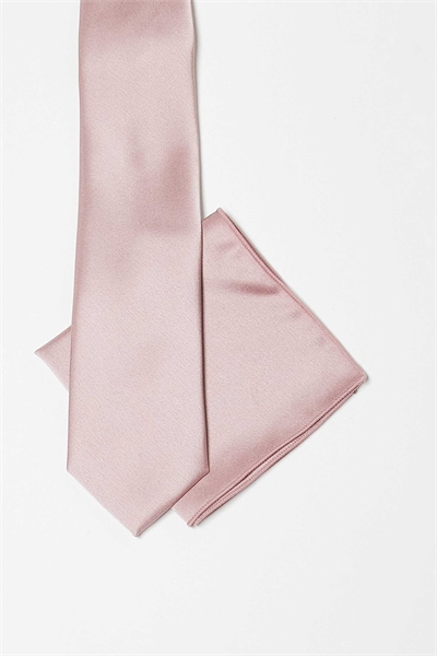 Набор из атласного галстука и нагрудного платка артикул 143657360