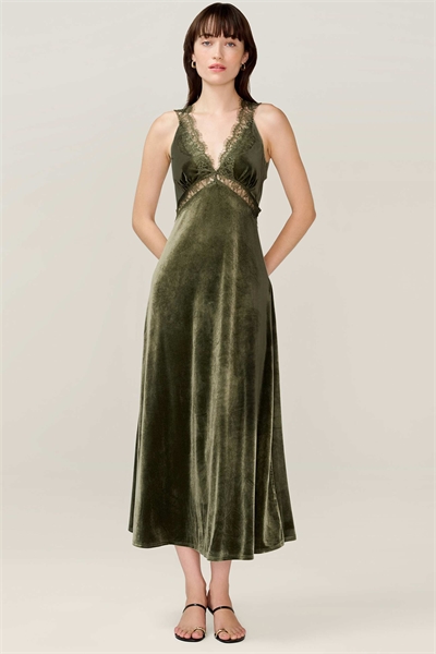 Платье Aurelia: макси-платье с кружевными элементами артикул 153610879