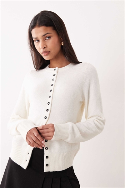 Приталенный кардиган средней плотности артикул 151782006