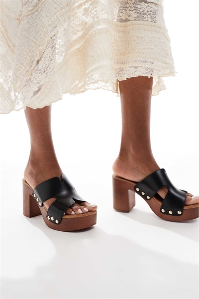 Сандалии-муле артикул 142428968