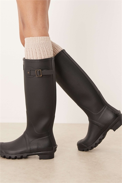 Высокие резиновые сапоги Bede черного цвета артикул 150039361